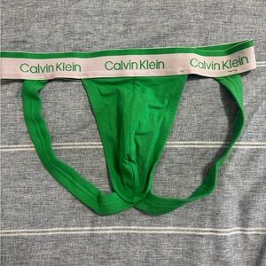 Calvin Klein Green Jockstrap